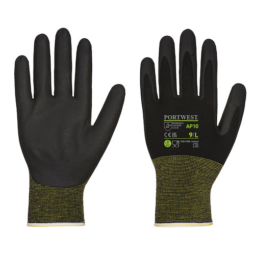 AP10 NPR15 Foam Nitrile Bamboo Glove (5036108361328)